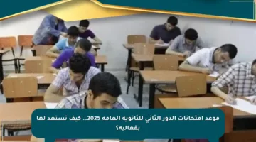 موعد امتحانات الدور الثاني للثانوية العامة 2025.. كيف تستعد لها بفعالية؟